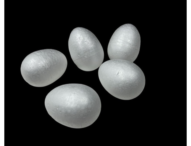 Foam egg 78mm | 5pcs