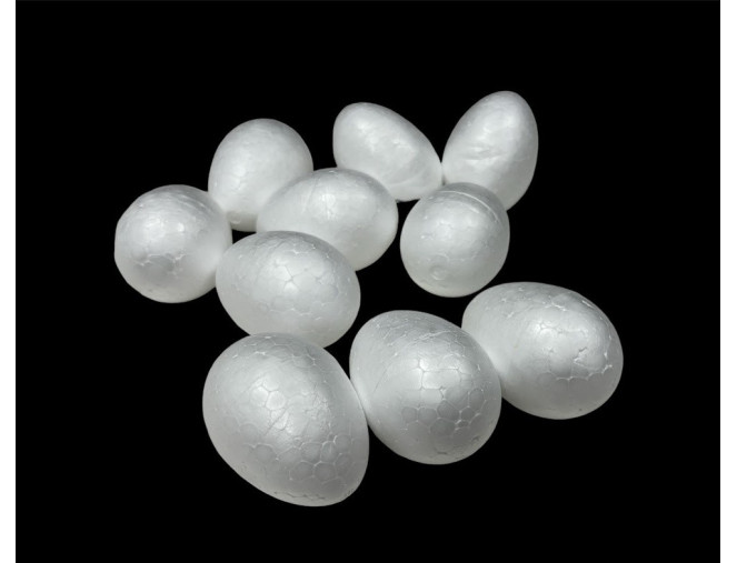 Putplasčio kiaušinis 60mm | 10vnt