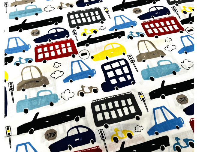 Medvilnė - drobelė Automobilių eismas pigiau