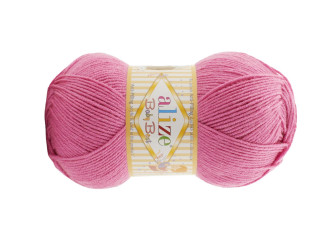 Alize baby best 157 Rožinė