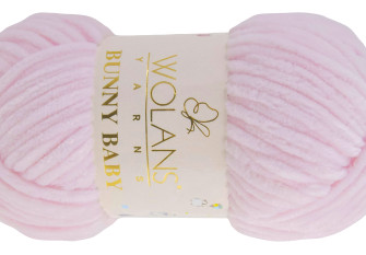 Wolans Yarns Bunny Baby 100g | 120m -10004 Rožinė