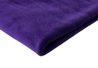 Medvilninis veliūras Violetinis