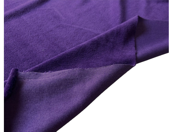 Medvilninis veliūras Violetinis pigiau