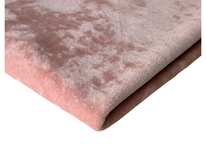 Medvilninis veliūras Nude pink