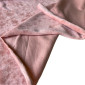 Medvilninis veliūras Nude pink pigiau