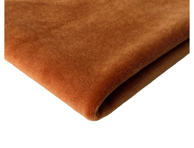 Cotton velour Cinnamon