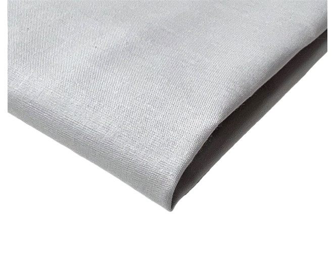 Medvilnė - drobelė Sidabrinė pilka