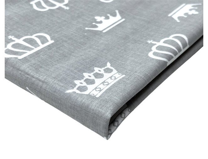 Cotton - canvas in Crown grey