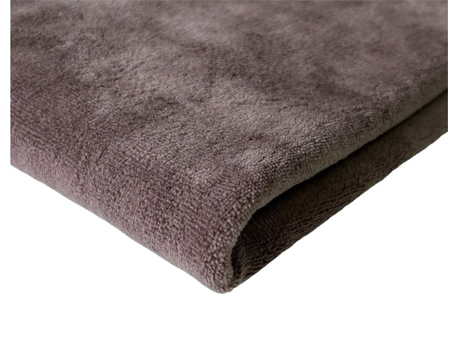 Cotton velour Cocoa