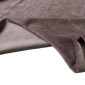 Cotton velour Cocoa pigiau