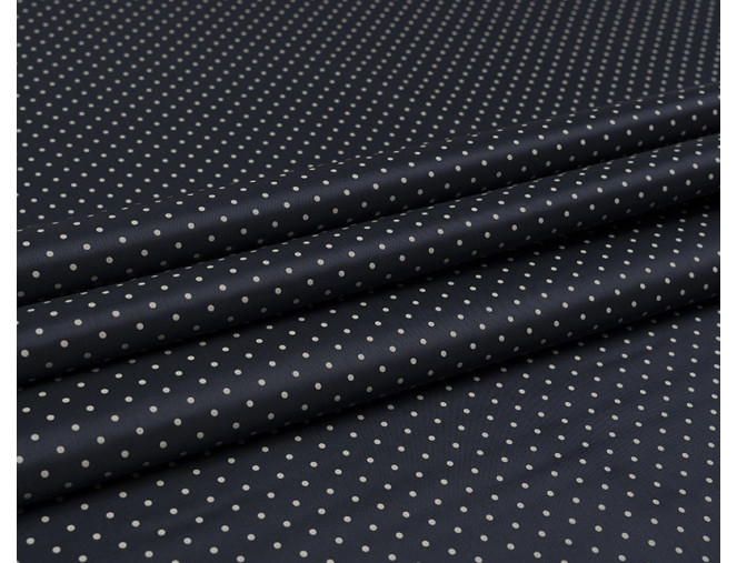 Viskozinis pamušalas Balti taškeliai