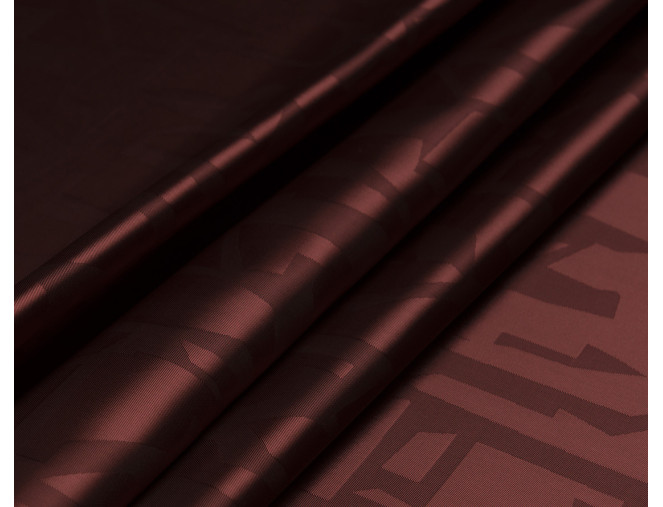 Viscose lining Bordeaux patterns