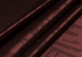 Viscose lining Bordeaux patterns