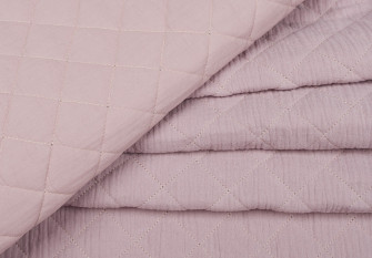 Dusty pink reversible muslin