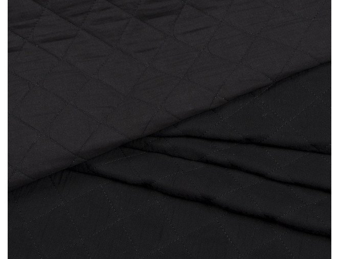 Double-sided muslin Black