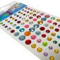 Adhesive crystals Coloured 6-12mm