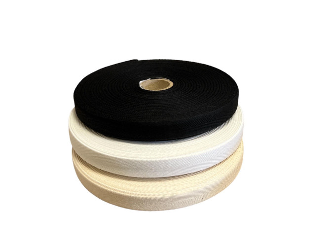 Cotton ribbon 15mm | 12 colours
