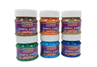 Pentart fabric paints | 6 colours