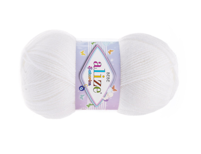 Alize Sekerim Bebe 100g | 320m Balta
