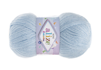 Alize Sekerim Bebe 100g | 320m - 183 Šviesiai mėlyna