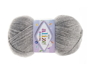 Alize Sekerim Bebe 100g | 320m - 21 Pilka