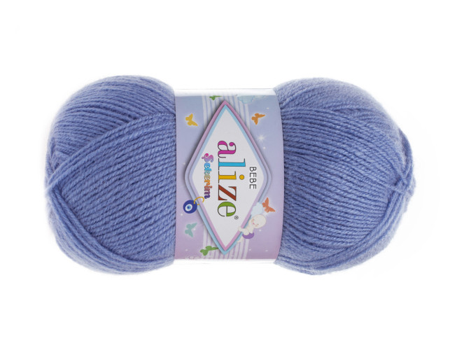 Alize Sekerim Bebe 100g | 320m - 112 Šviesiai mėlyna
