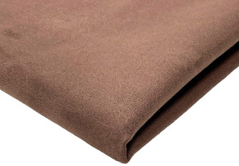 Chiffon knitted fabric Chocolate brown