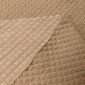 Double-sided, quilted muslin Cappuccino pigiau