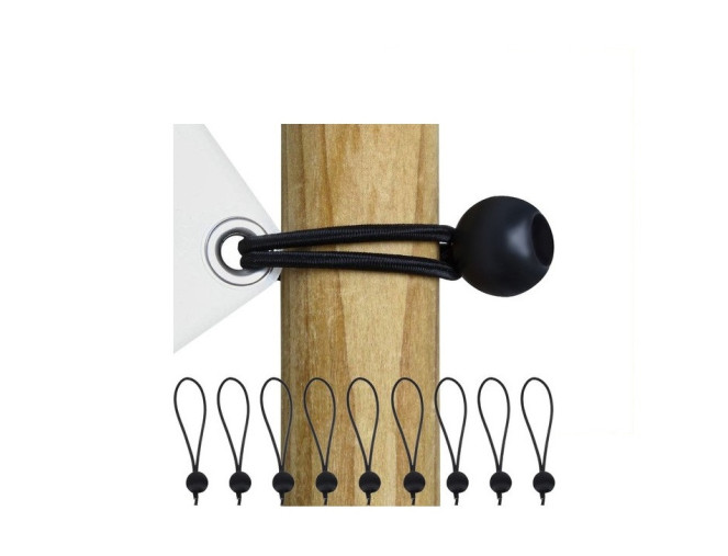 Rubber set for tarpaulin attachment 10pcs