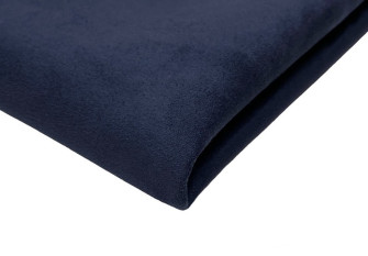 Chamois knitted fabric Dark blue
