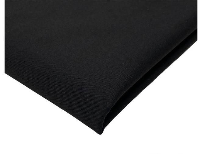 Gabardine with elastane Black