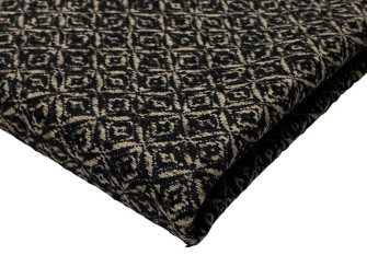 Woolen fabric Light brown patterned Woolen fabric Light brown patterned
