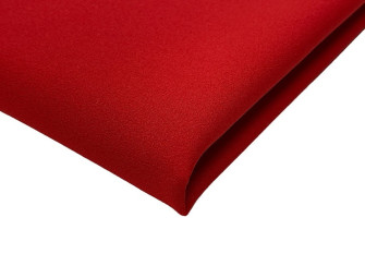 Chiffon with elastane Red