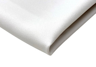 Chiffon with elastane White