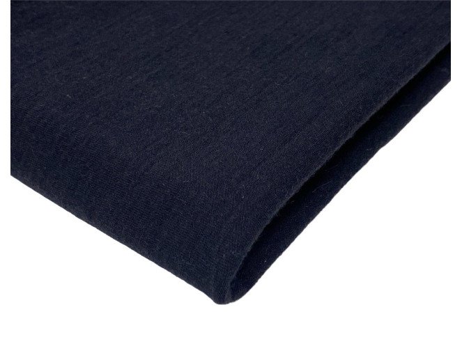 Merino vilnos trikotažas Tamsiai mėlynas