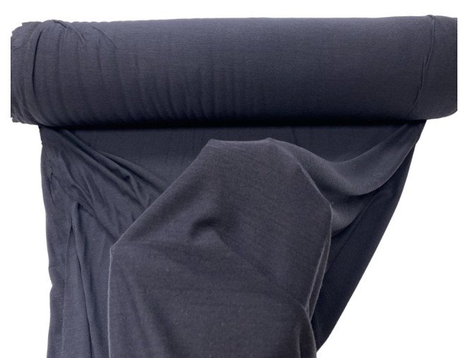 Merino vilnos trikotažas Tamsiai mėlynas pigiau