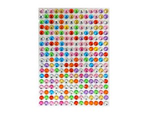 Adhesive crystals Coloured 6mm Adhesive crystals Coloured 6mm