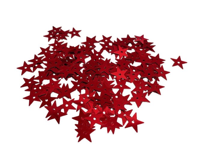 Žvyneliai Žvaigždės 12mm 5g. | 6 spalvos