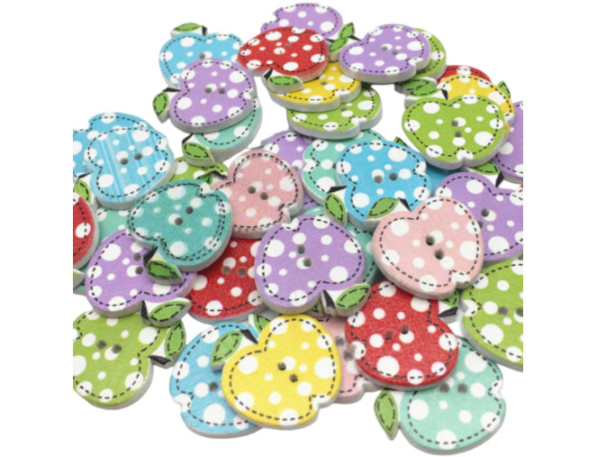 Button 20mm Apple