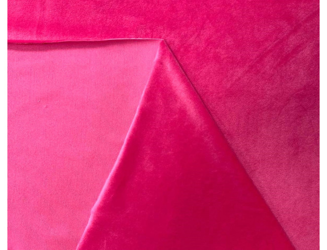 Soft Veliour Bright pink pigiau