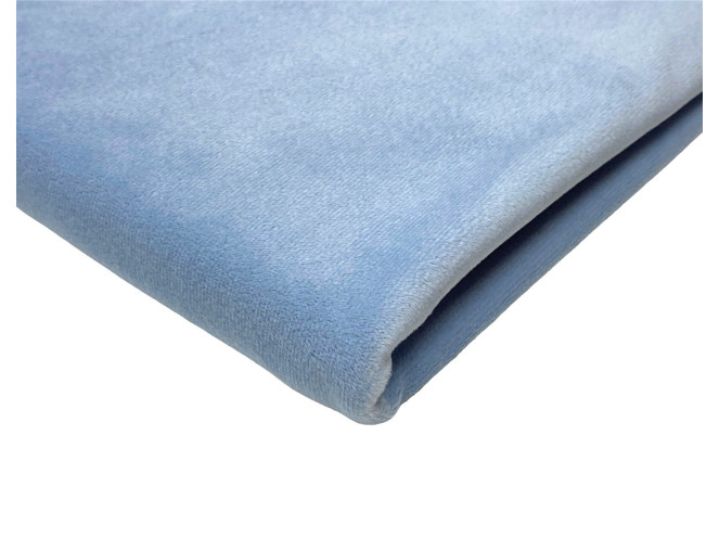 Soft Velour Light blue