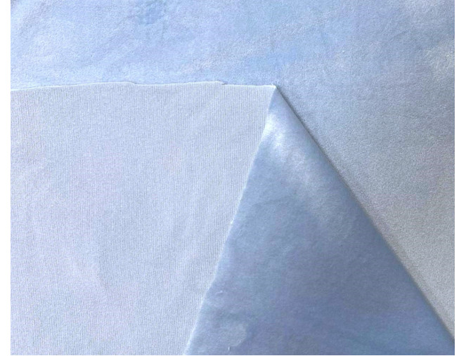 Soft Velour Light blue pigiau
