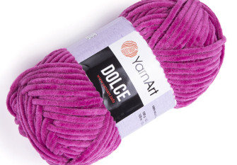 Yarn art dolce 794 Tamsiai rožinė