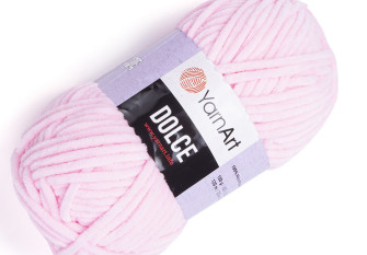 Yarn art dolce 796 Šviesi rožinė