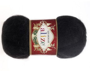 Alize Kid Royal 50gr | 500m - 60 Juoda Alize Kid Royal 50gr | 500m - 60 Juoda