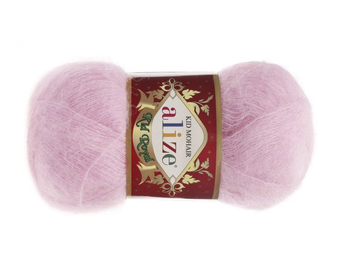 Alize Kid Royal 50gr | 500m - 143 Šviesi rožinė