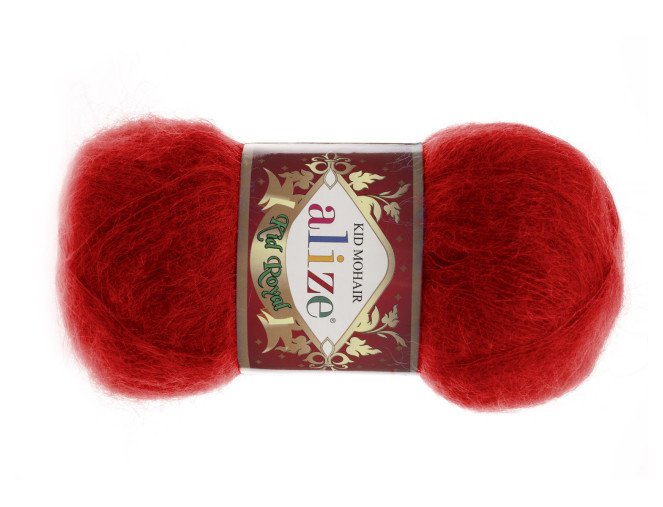 Alize Kid Royal 50gr | 500m - 56 Raudona