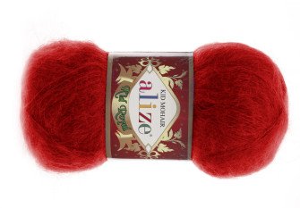 Alize Kid Royal 50gr | 500m - 56 Raudona