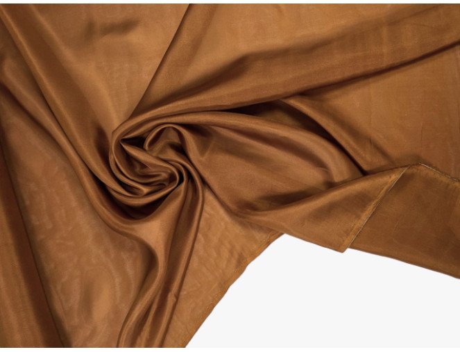 Šilkas Ruda karamelės