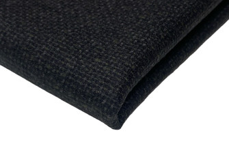 Wool fabric Black